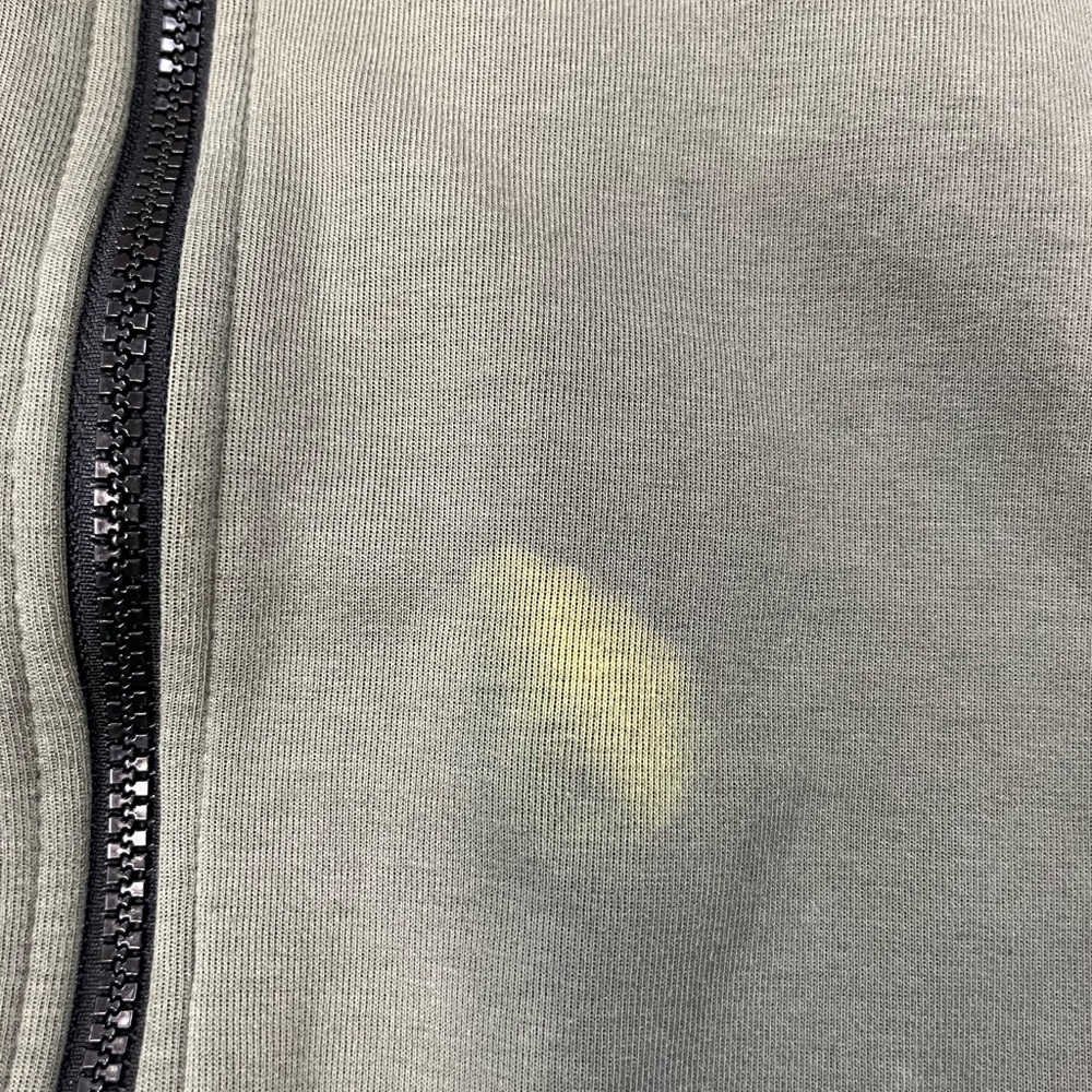 Nike Olive Green Zip-Up tech Hoodie - Picture 7 of 9